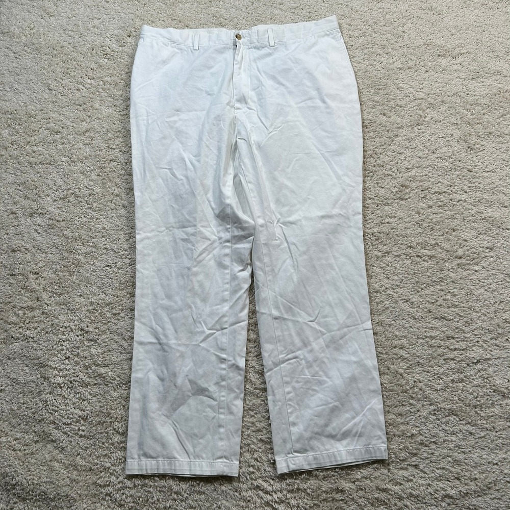 Polo Ralph Lauren Chinos 40X31 White Classic Fit Cotton Twill Pants